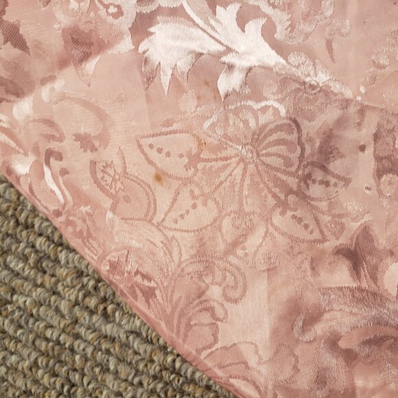 Vintage Victoria Secret Nightgown Beaded Gold Label Large Pink - Picture 13 of 14